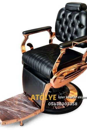 LAZER KESİM BERBER KOLTUĞU ROSE